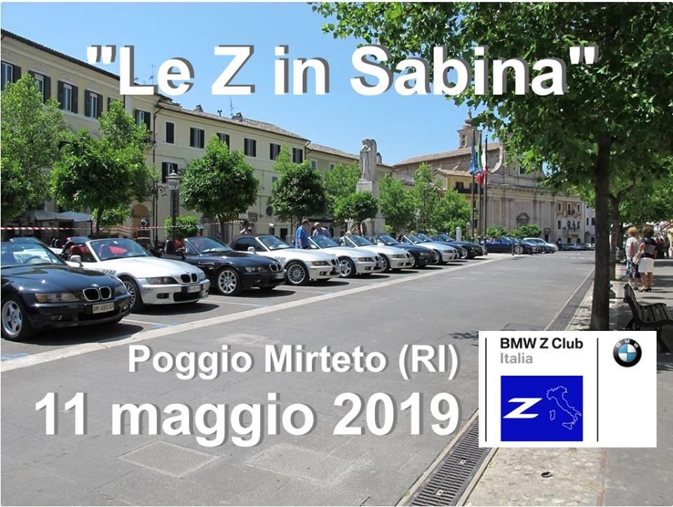 Le Z in Sabina – 11 Maggio 2019, Poggio Mirteto (RI)