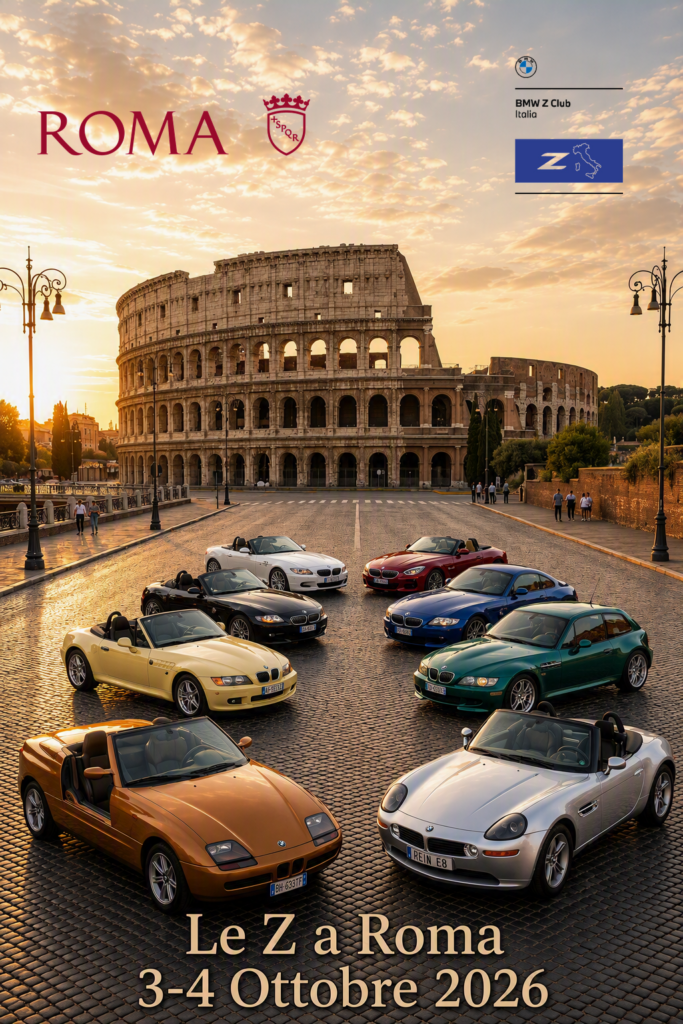 Le Z a Roma, 3 e 4 ottobre 2026